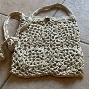 Brand new crochet crossbody